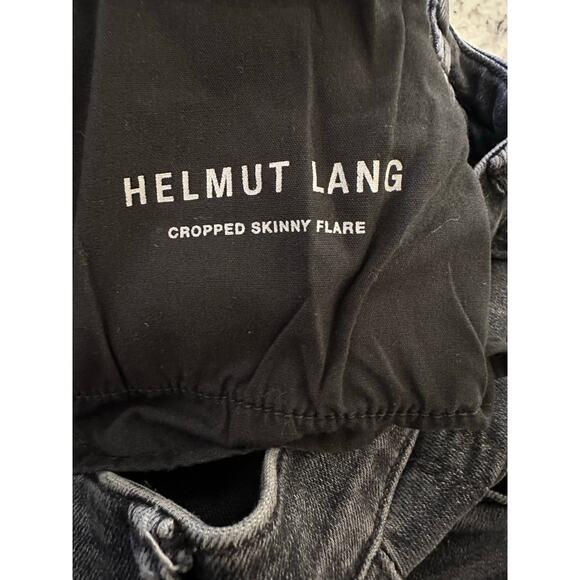 HELMUT Lang Cropped skinny flare jeans size 26 - Picture 10 of 15